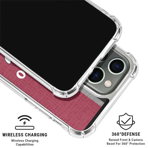 NBA Chicago Bulls Canvas iPhone 16 Pro Clear Case